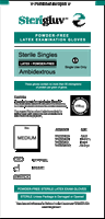 Sterigluv Sterile Singles, Powder-Free Latex Exam Gloves (MGSE100)
