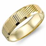 10K Yellow Gold Band