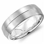 10K White Gold Band