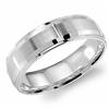 10K White Gold Band