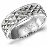 10K White Gold Band