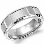 10K White Gold Band