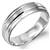 10K White Gold Band