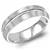 10K White Gold Band