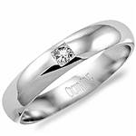 Diamond 10K White Gold Band