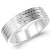 Diamond 10K White Gold Band