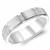 Diamond 10K White Gold Band