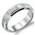 Diamond 10K White Gold Band