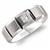 Diamond 10K White Gold Band