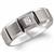 Diamond 10K White Gold Band