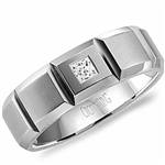 Diamond 10K White Gold Band