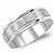 Diamond 10K White Gold Band