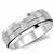 Diamond 10K White Gold Band