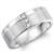 Diamond 10K White Gold Band