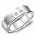 Diamond 10K White Gold Band