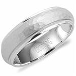 14K White Gold Band