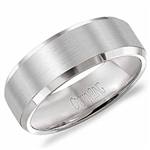 14K White Gold Band