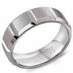 14K White Gold Band