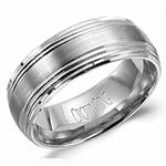 14K White Gold Band