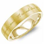 14K Yellow Gold Band