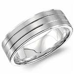 14K White Gold Band