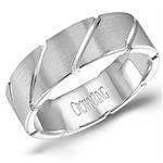 14K White Gold Band