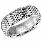 14K White Gold Band