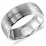 14K White Gold Band