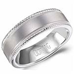 14K White Gold Band