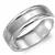 14K White Gold Band