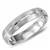 14K White Gold Band