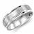 14K White Gold Band