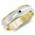 14K White & Yellow Gold Band