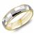 14K White & Yellow Gold Band