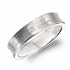 Diamond 14K White Gold Band