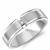 Diamond 14K White Gold Band