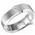 Diamond 14K White Gold Band