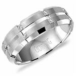 Diamond 14K White Gold Band