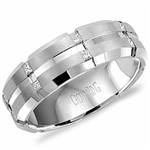 Diamond 14K White Gold Band