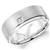 Diamond 14K White Gold Band