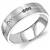 Diamond 14K White Gold Band