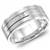 Diamond 14K White Gold Band