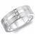 Diamond 14K White Gold Band