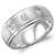 Diamond 14K White Gold Band