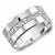 Diamond 14K White Gold Band