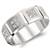 Diamond 14K White Gold Band