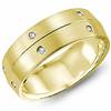 Diamond 14K Yellow Gold Band