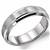 14K Light Weight White Gold Band