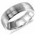 14K Light Weight White Gold Band