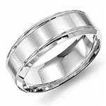 18K White Gold Band